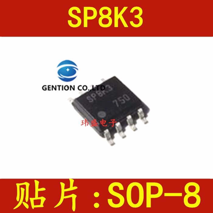 10PCS SP8K3 SOP-8  ÷Ʈ LCD ׼ SP8K3 Ĩ 100% ű  ,  